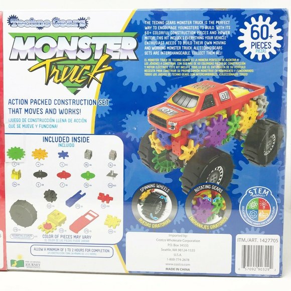 Techno Gears Monster Truck & Off Road Racer 2 Pack - Picture 7 of 8